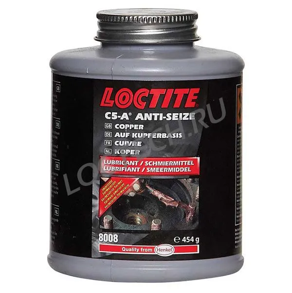 Смазка медная противозадирная (банка с кистью) Loctite 8008