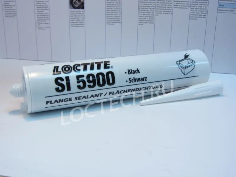 Силиконовый герметик нейтральный (черный) Loctite 5900