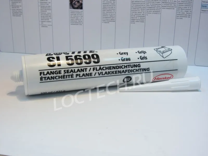 Силиконовый герметик нейтральный (серый) Loctite 5699