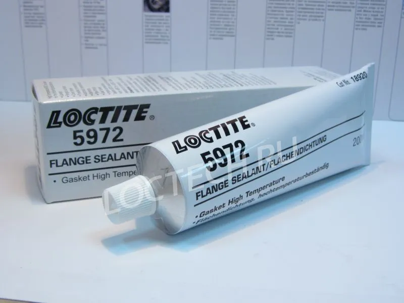 Высокотемпературный фланцевый уплотнитель незастывающий Loctite 5972