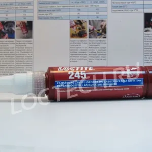 Резьбовой фиксатор средней прочности (не стекающий) Loctite 245