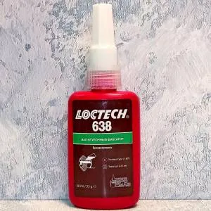 LOCTECH 638 50ML Вал-втулочный фиксатор высокой прочности